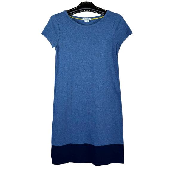 Boden Blue Colorblock Short Sleeve Shirt Dress 2R - Picture 10 of 10